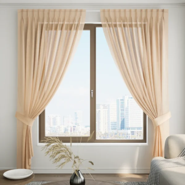 Sheer Day Curtains Riyadh | Soft Natural Light Window Styling