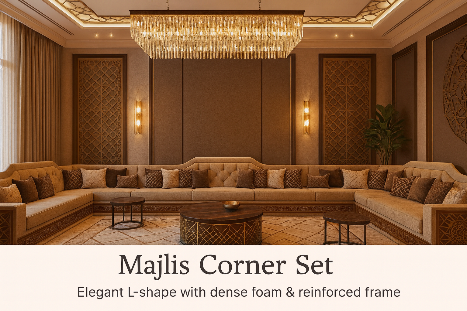 Luxury Villa Curtains Riyadh