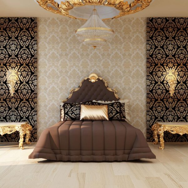 luxury bed Riyadh velvet bed Riyadh tufted bed Riyadh