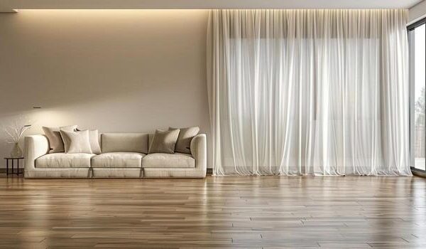 wavy curtains riyadh modern living room