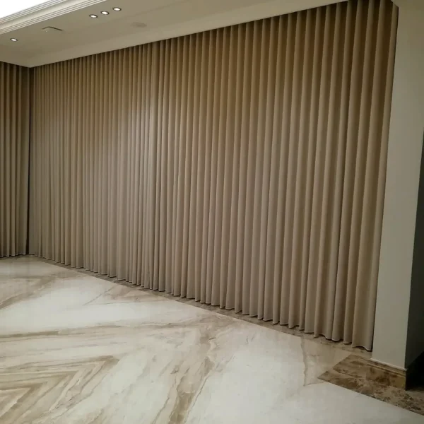 wavy curtains riyadh modern living room