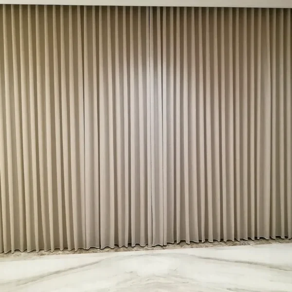 wavy curtains riyadh modern living room