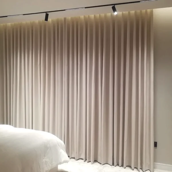 wavy curtains riyadh modern living room