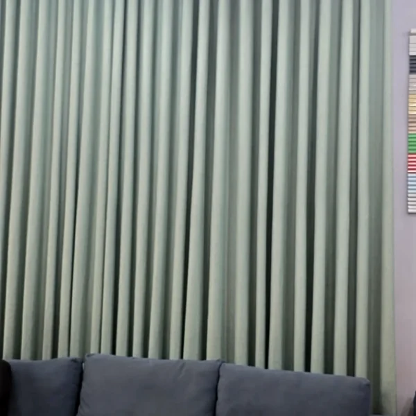 wavy curtains riyadh modern living room