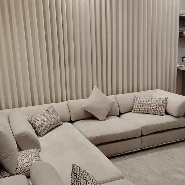 wavy curtains riyadh modern living room